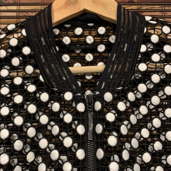NWOT! Elie Tahari Mesh Jacket - Picture 3 of 4
